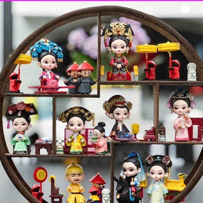 【闪电】甄嬛传专属加宽加大40CM木质展架_摆件木制