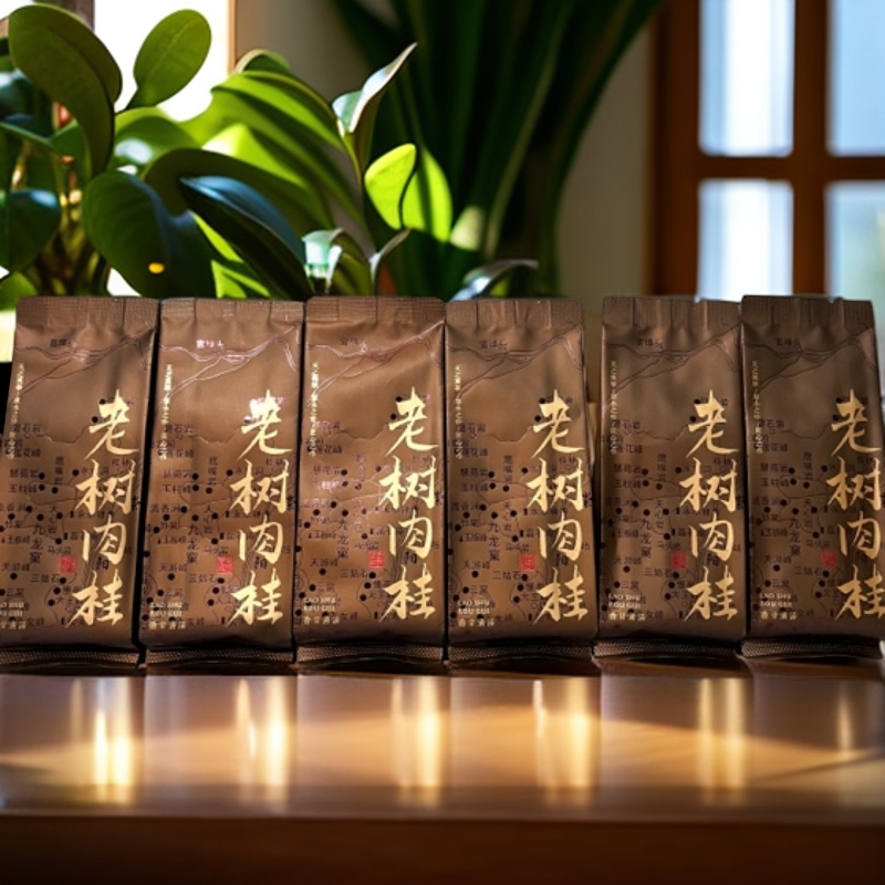 武夷岩茶老树肉桂花香果香桂皮味传统工艺乌龙茶福建大红袍中火