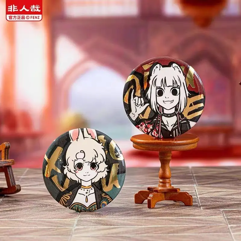 【非人哉】黑金系列马口铁徽章动漫周边盲盒