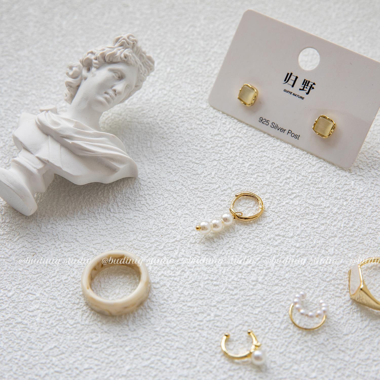 ins白色凹凸纹理背景纸仿石灰白墙背景布拍照道具摄影泡沫纸装饰