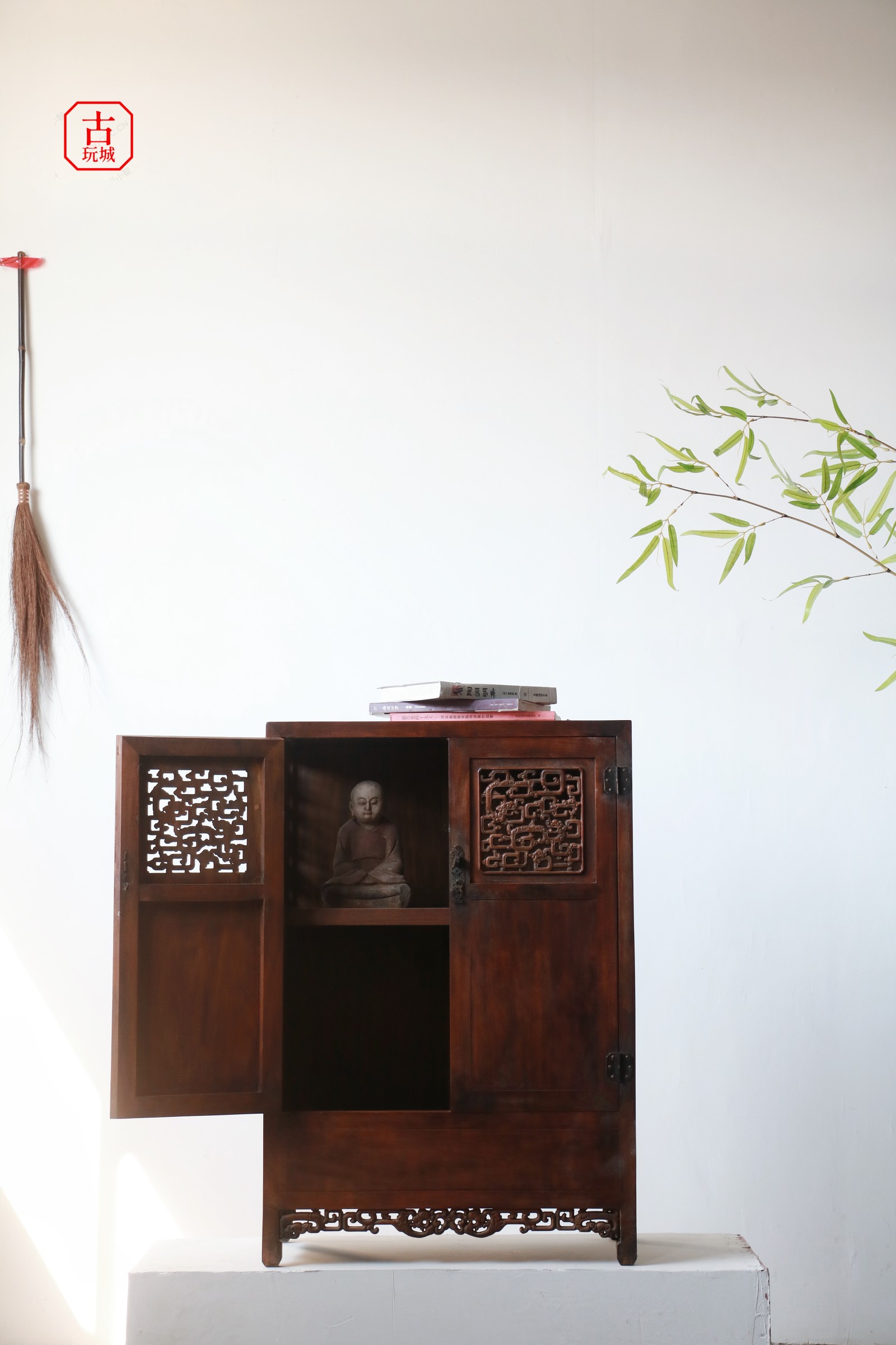 卧室成套家具收纳柜古典置物架书架矮柜边柜  通用改价链接