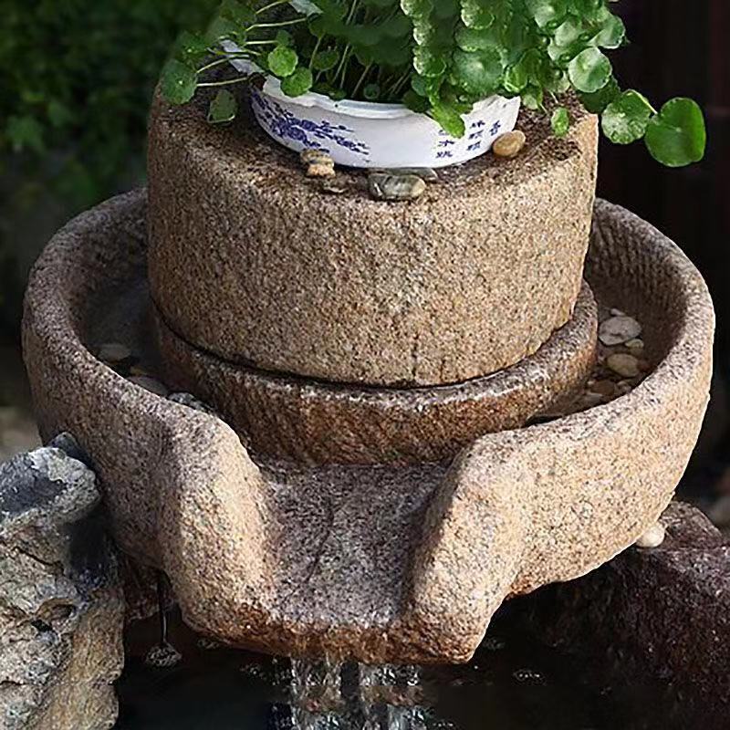 流水磨盘（送水泵）