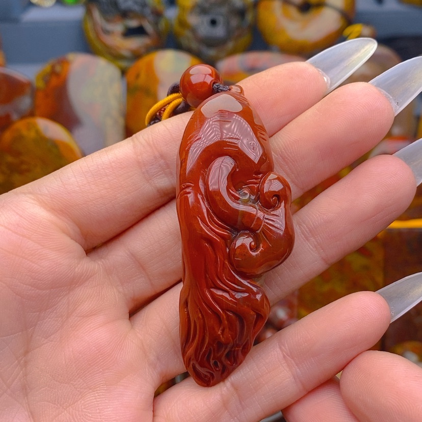 【闪购商品】玛瑙/玉髓颈饰未镶嵌天***。