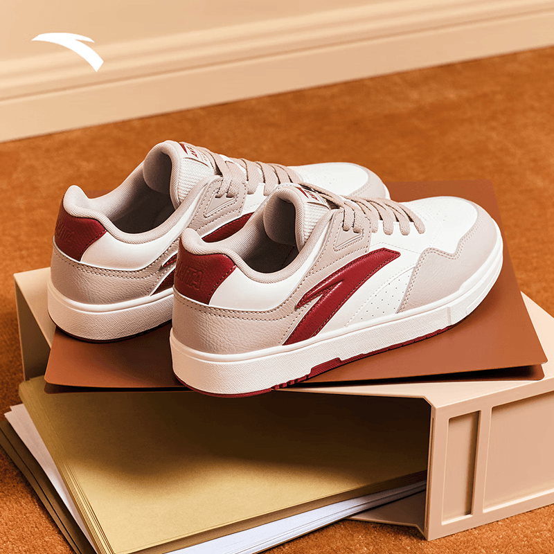 安踏BASIC板鞋秋季新款低帮运动休闲鞋男子时尚复古潮鞋112448011