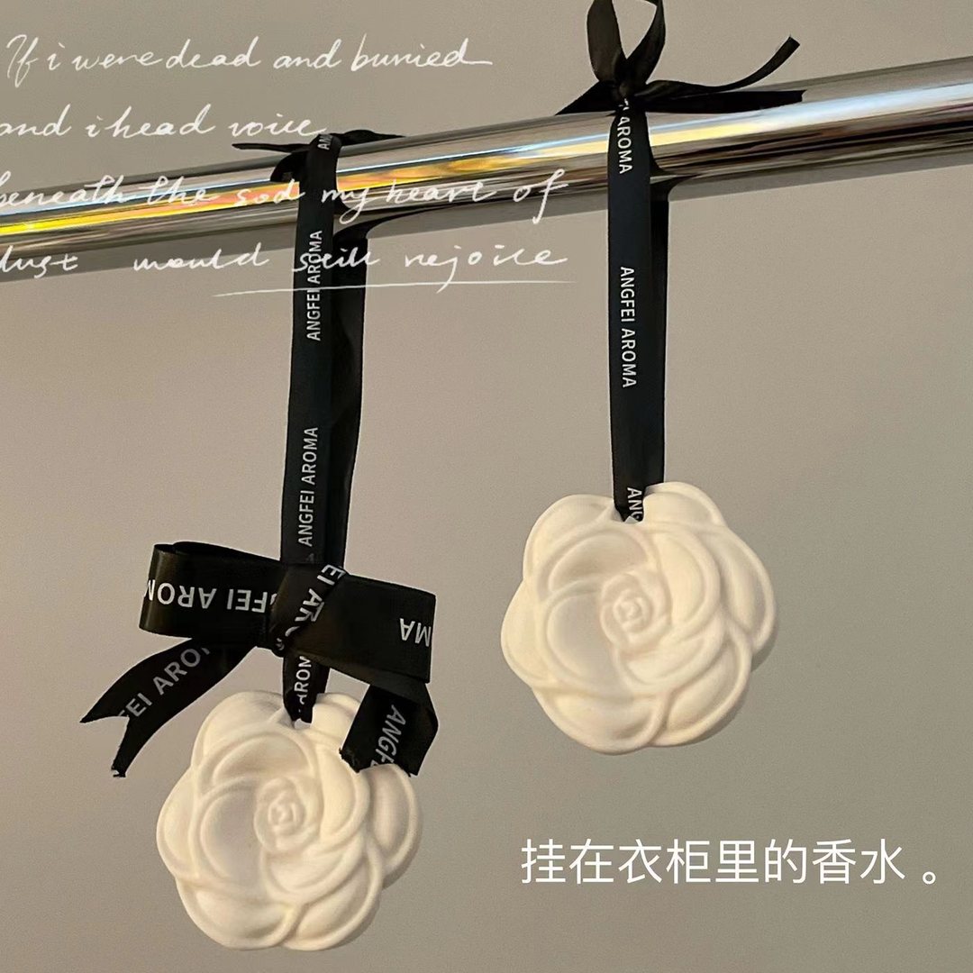 【首单0.01】香薰山茶花石膏香薰片持久留香衣柜无火香薰扩香石香
