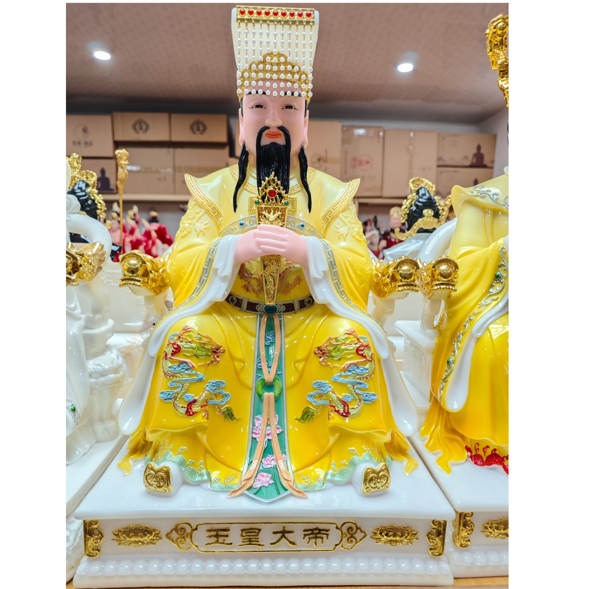 空心仿玉玉帝王母