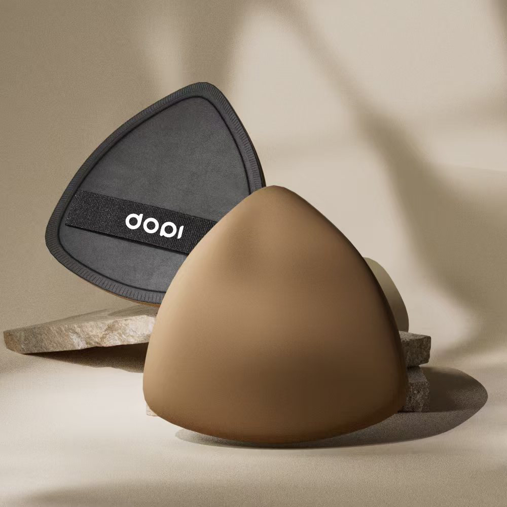 DOPI咖色水滴形粉扑（粉底液粉扑）