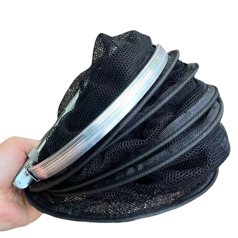 新款溪流小鱼护网兜款小网眼渔护便携折叠走钓渔户20小型钓鱼装备