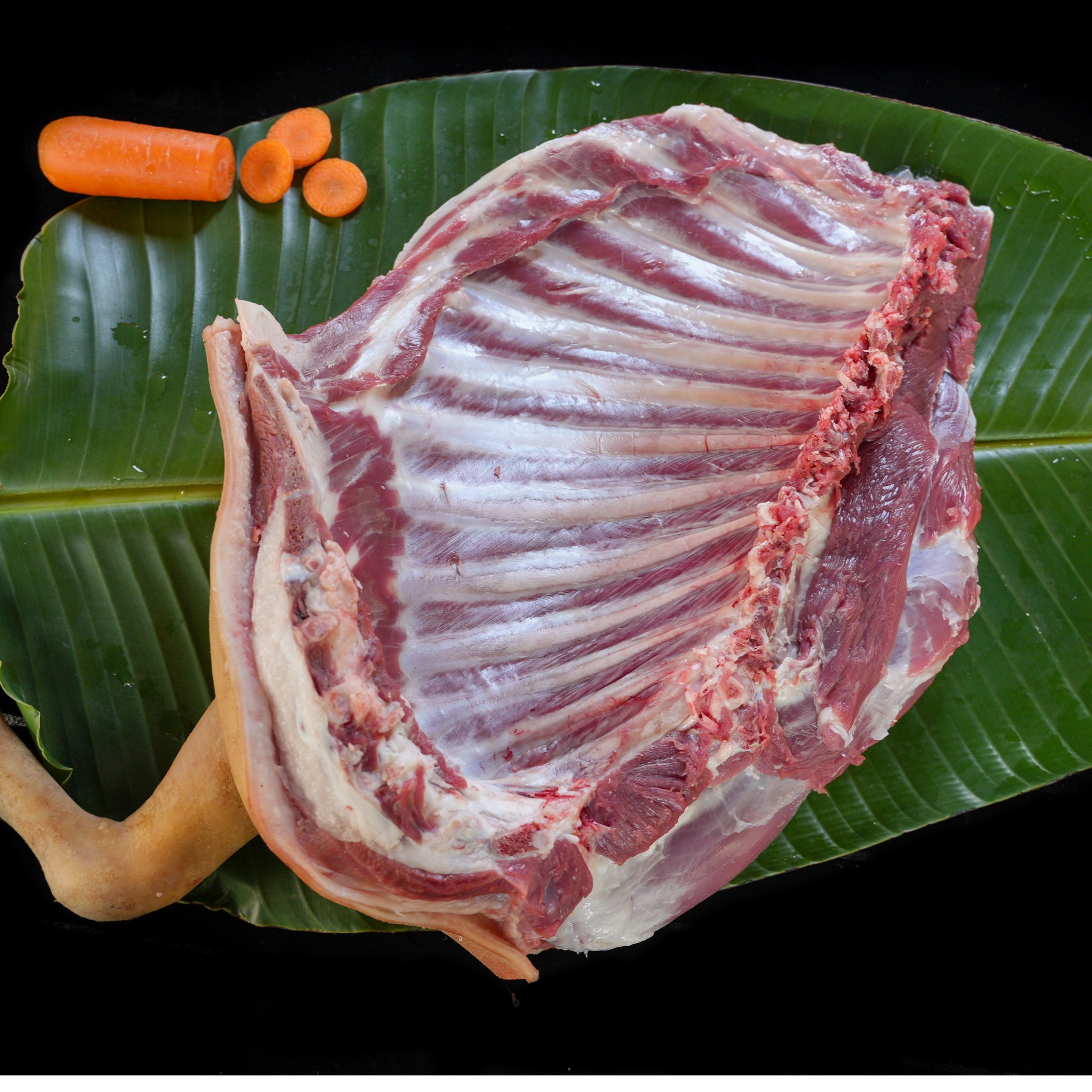 [直播间称重改价]跑山羊肉  去骨净肉5斤起拍（真空包装速冻发货）