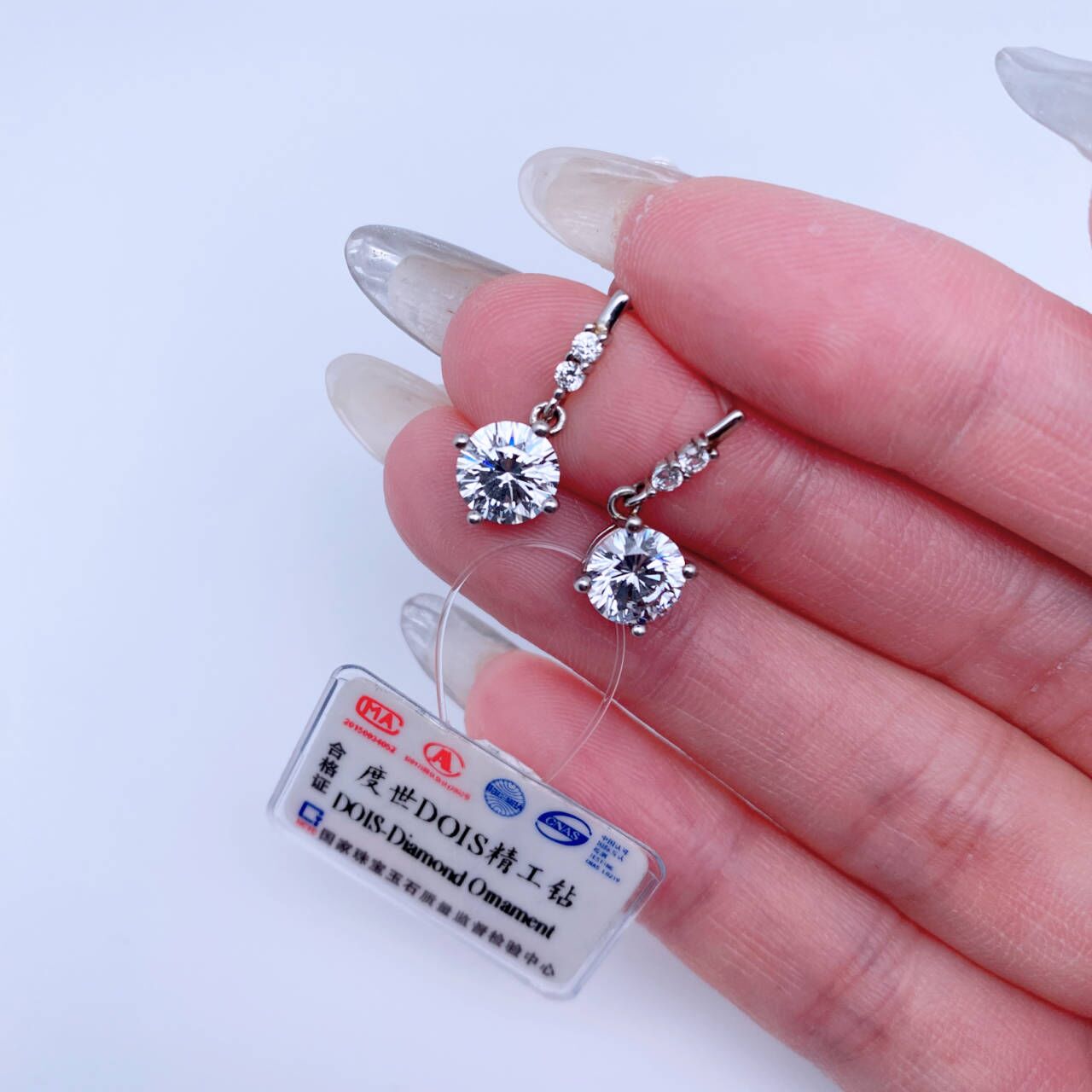 925银耳饰 1.K定制款轻奢气质K130百搭轻奢耳坠