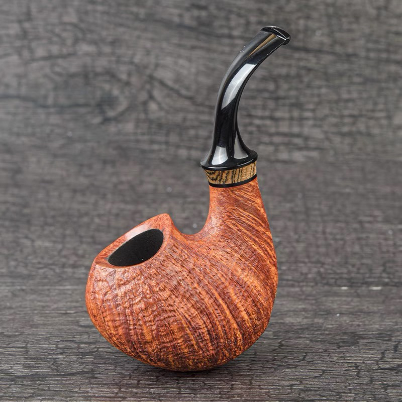 苏武贵一克山Su1g山个性手工石楠木雀摇游麻面烟斗过肺