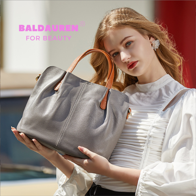 Baldauren2024新款百搭正品真皮女包潮流气质简约质感