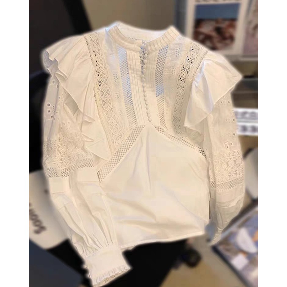 孤品扣号宽松上衣薄款