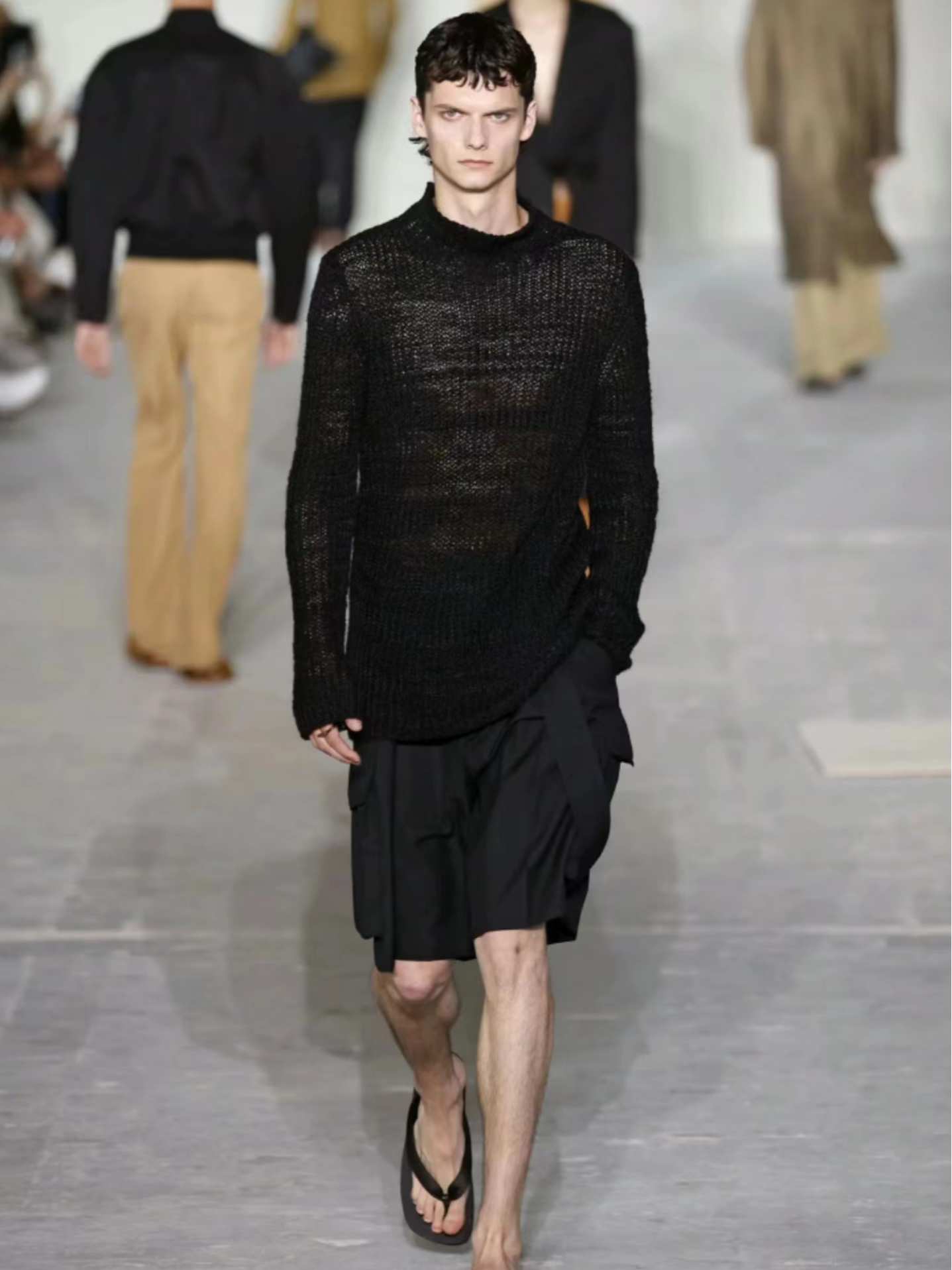 【新潮三】6005#新款克家套装休闲百搭时尚男士设计师