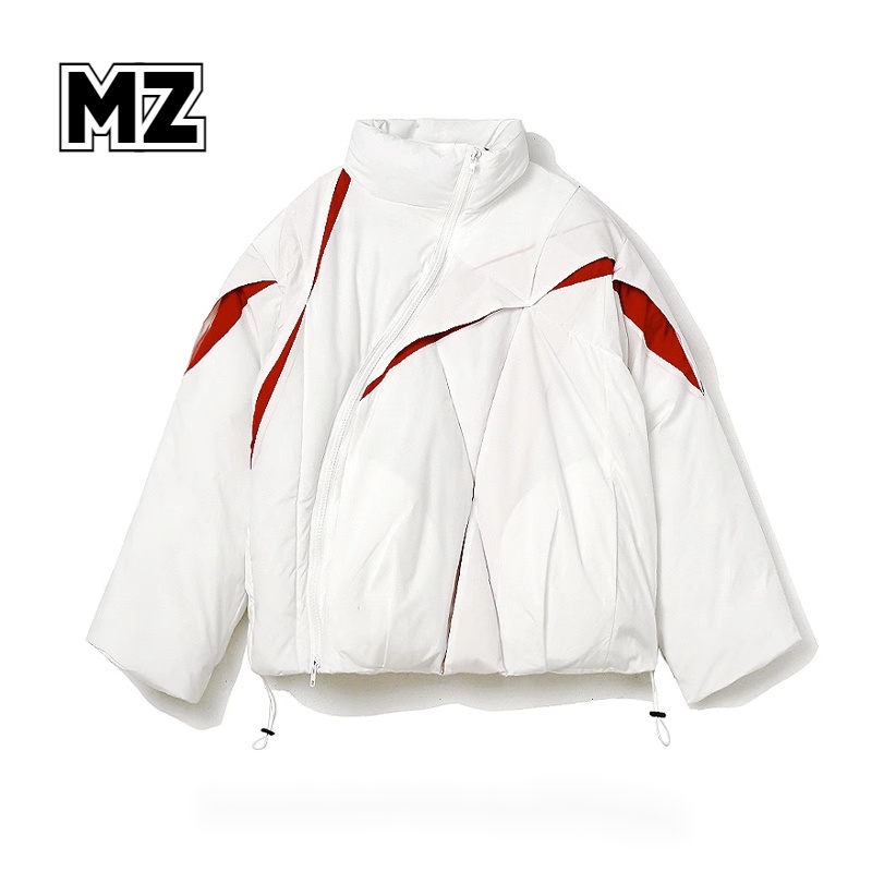 MZ新年战袍冬季棉服美式潮牌加厚棉袄小众棉衣男宽松外套