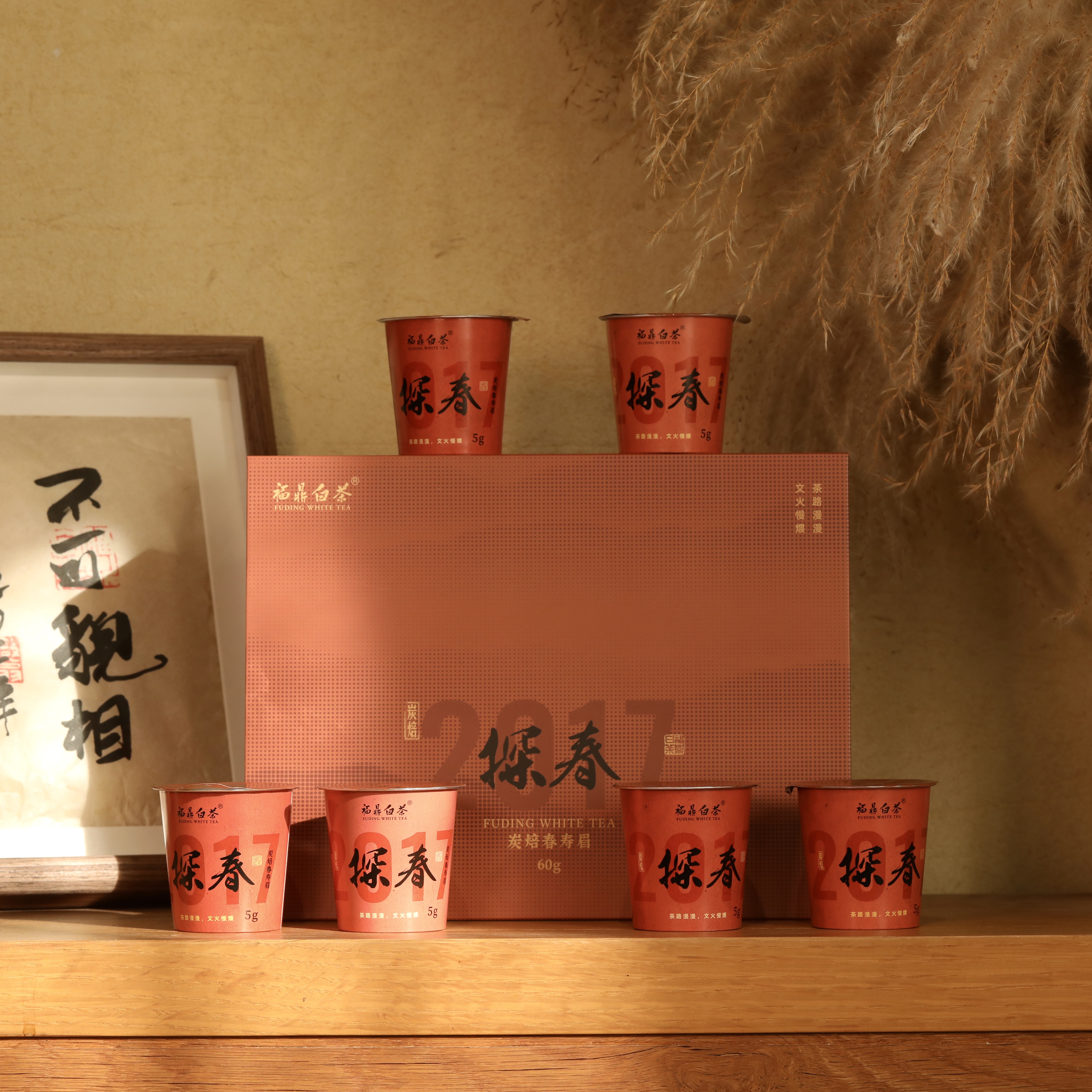 【炭焙春寿眉】探春2017年老翁私房荒茶品鉴装磻溪多采小宇茶集