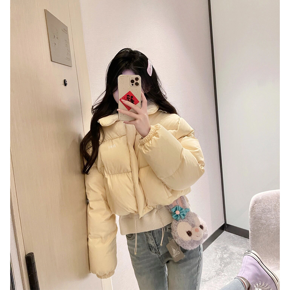 【现货发】新对版工艺百搭韩版冬季加厚显瘦小个子羽绒服女DY2794