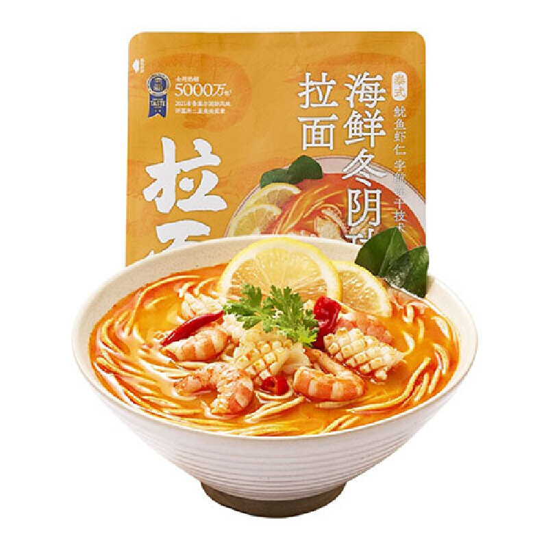 拉面说 泰式冬阴功海鲜面 149.5g