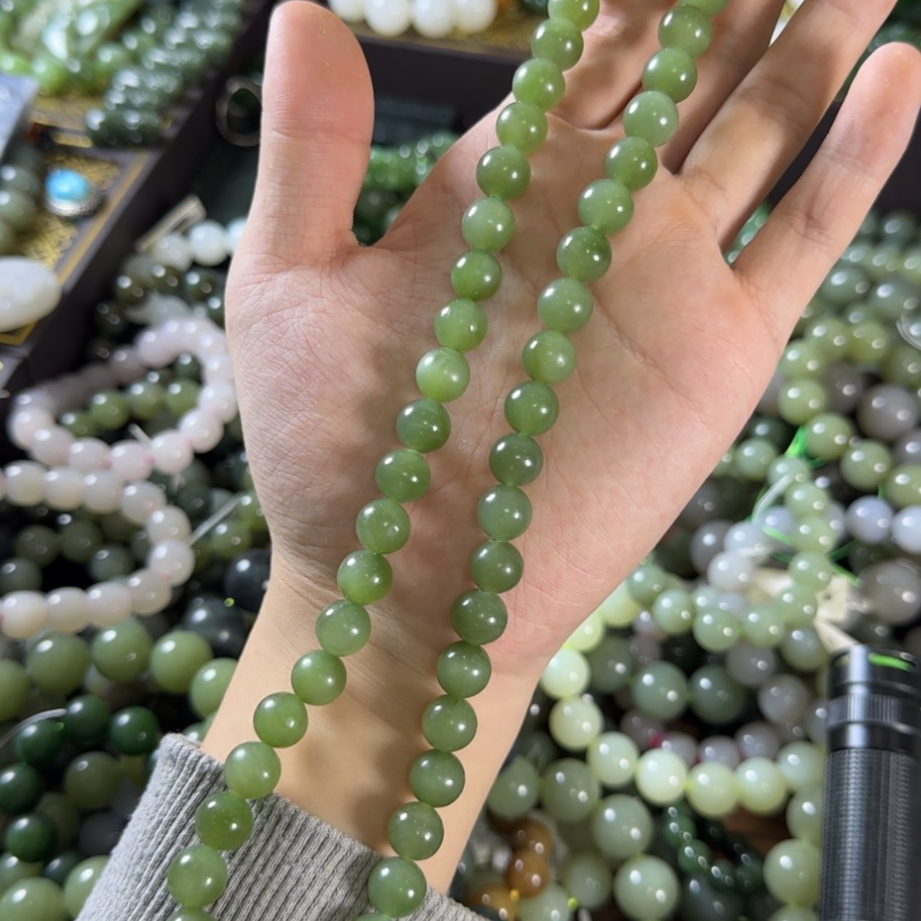 【闪购商品】和田玉手链未镶嵌