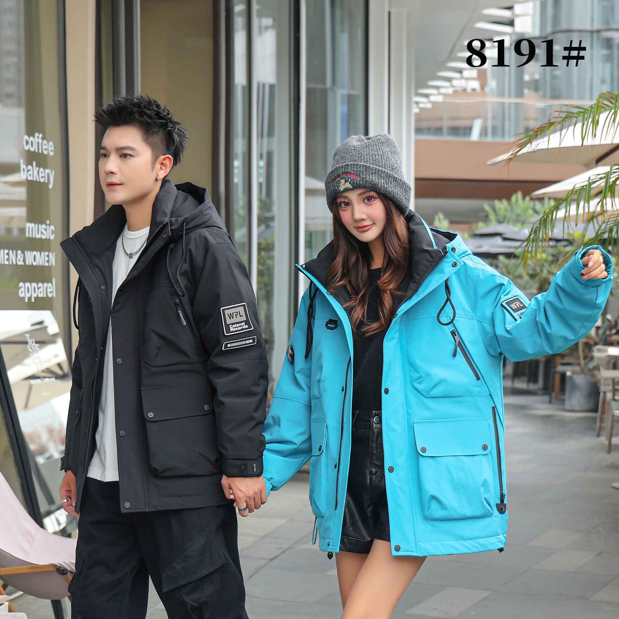 小众设计商场撤柜外套-8191