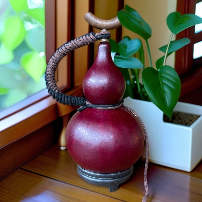 152非遗大漆工艺酒水葫芦（400-450ML左右）