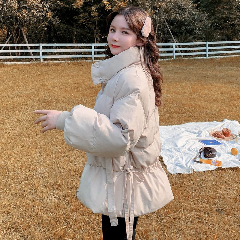 棉服女2024新款面包服学生韩版宽松棉衣女短款冬季保暖外套潮