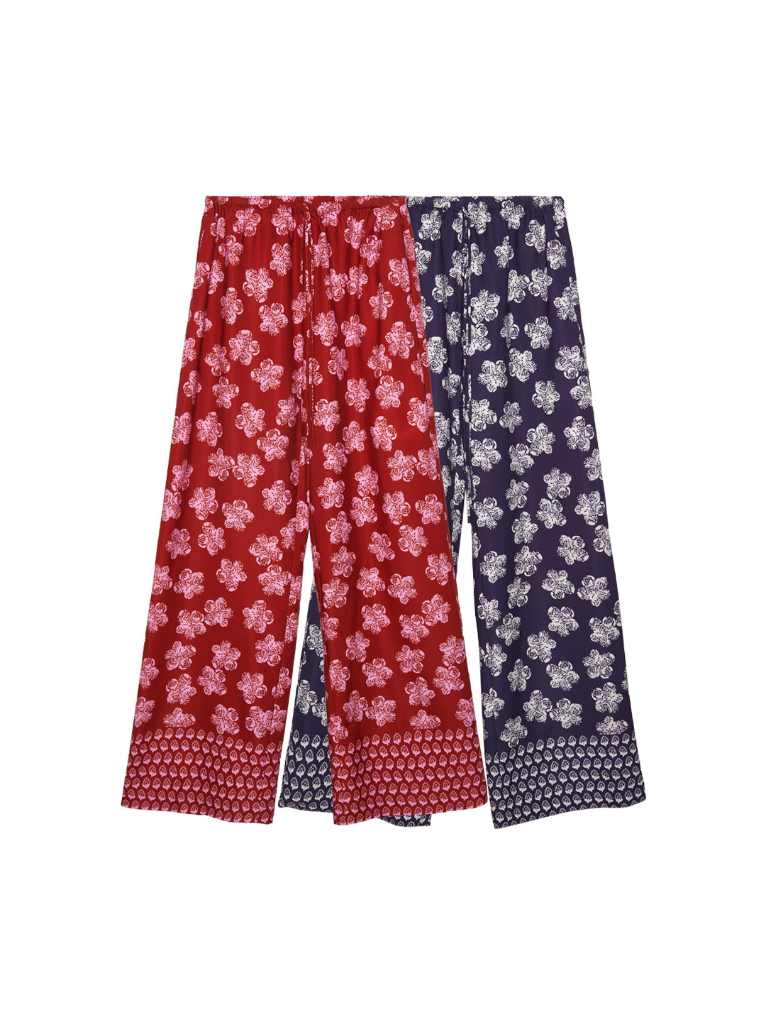 小众设计感原创休闲印花直筒裤4105298