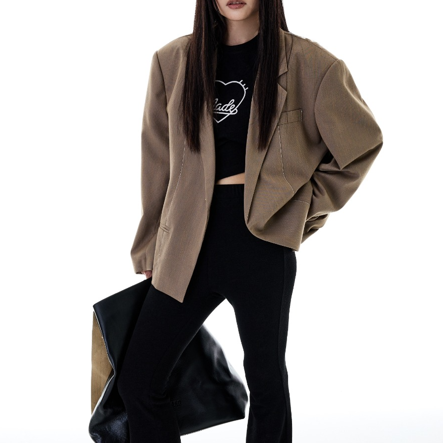 小众设计感原创百搭休闲西装外套4317310