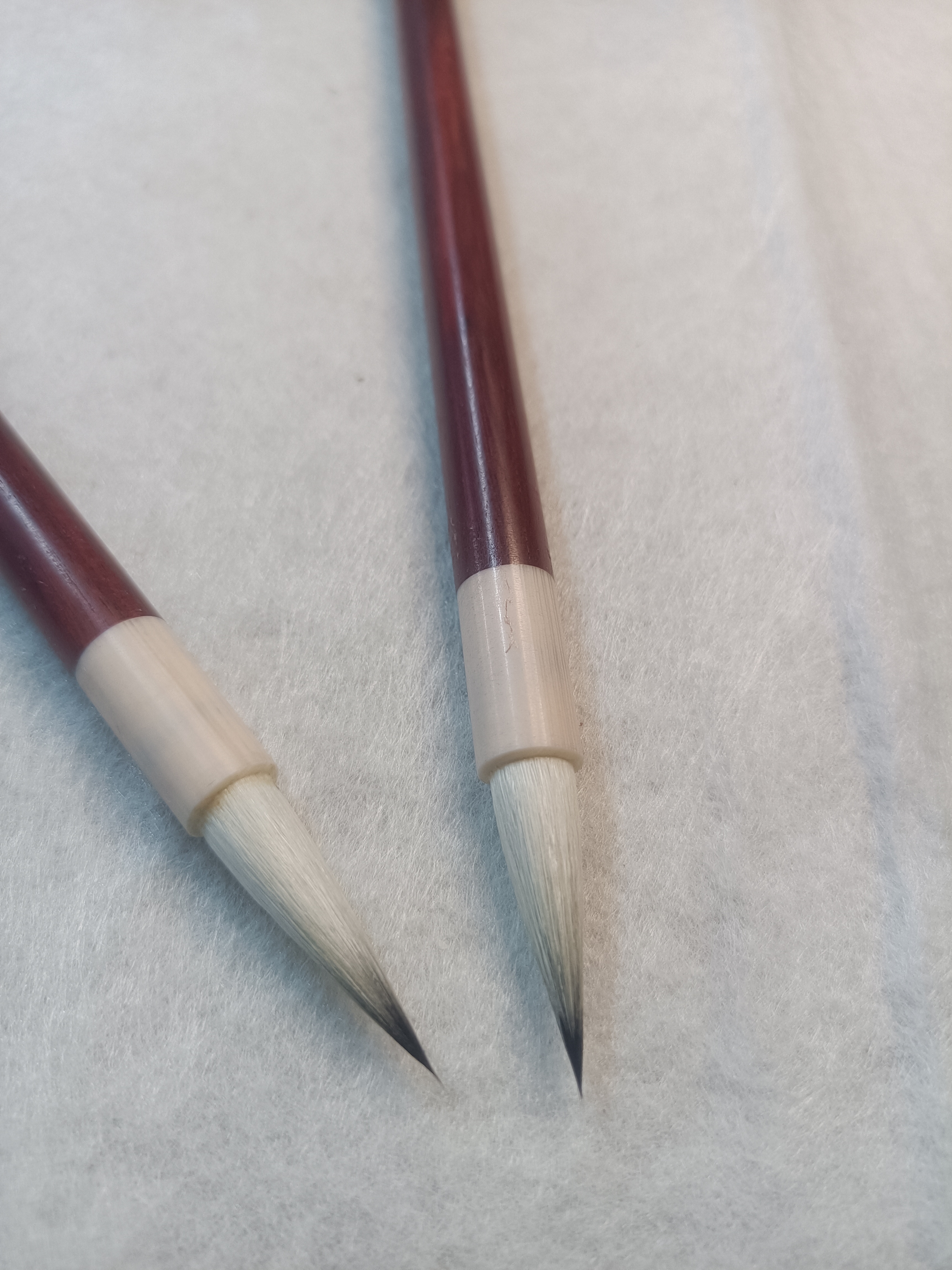 狐狸毛兼毫毛笔，楷书行书行草欧楷篆书国画