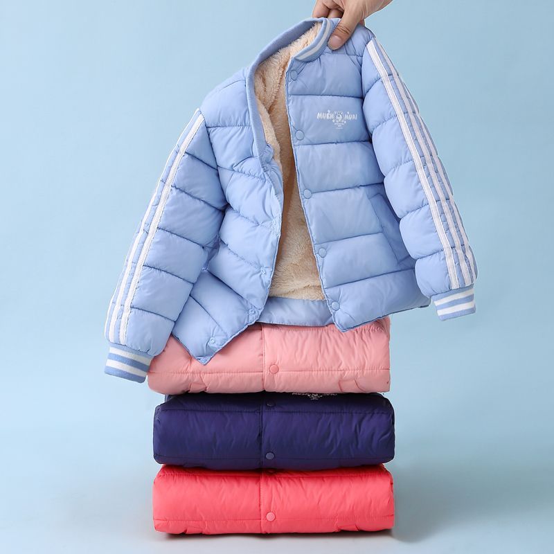 新品巴拉巴拉校服内胆神器儿童棉服加绒内胆小中大男童女童加厚冬