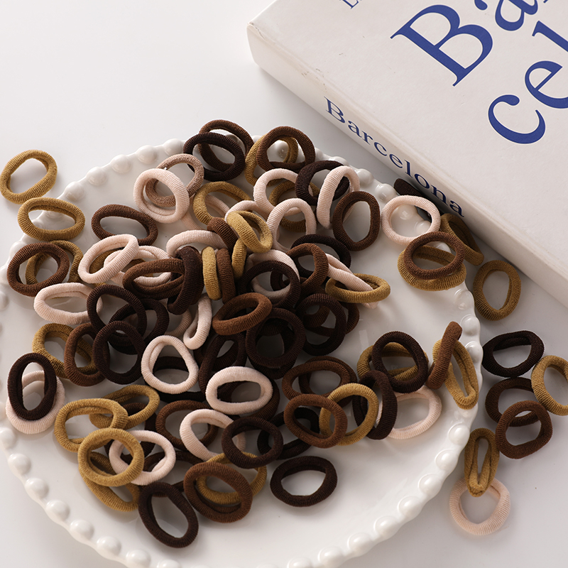 儿童发圈不伤发高弹力皮筋女童扎头马尾发绳小女孩可爱拇指圈