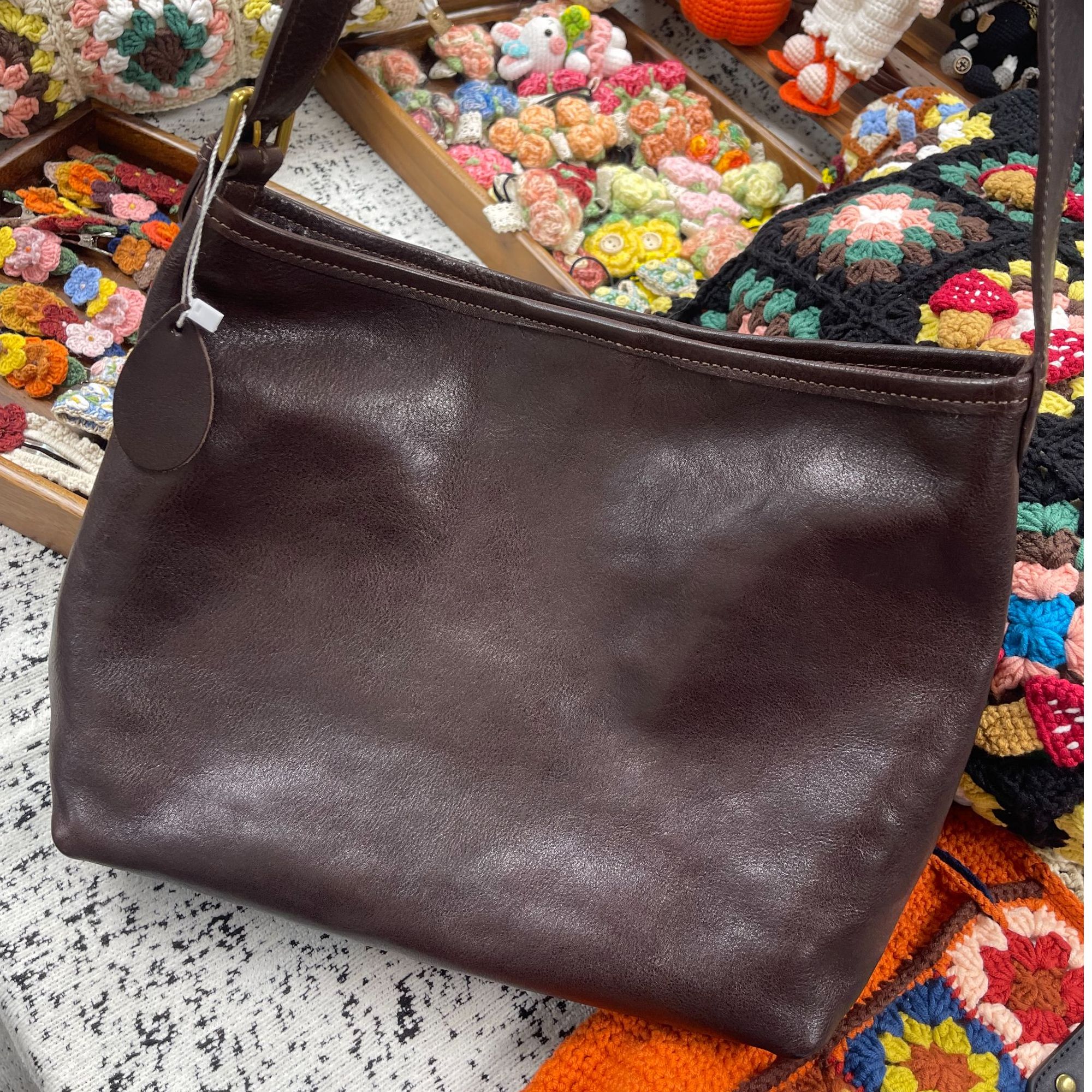 预售  直播间看到为主  一物一拍  真皮头层牛皮包包