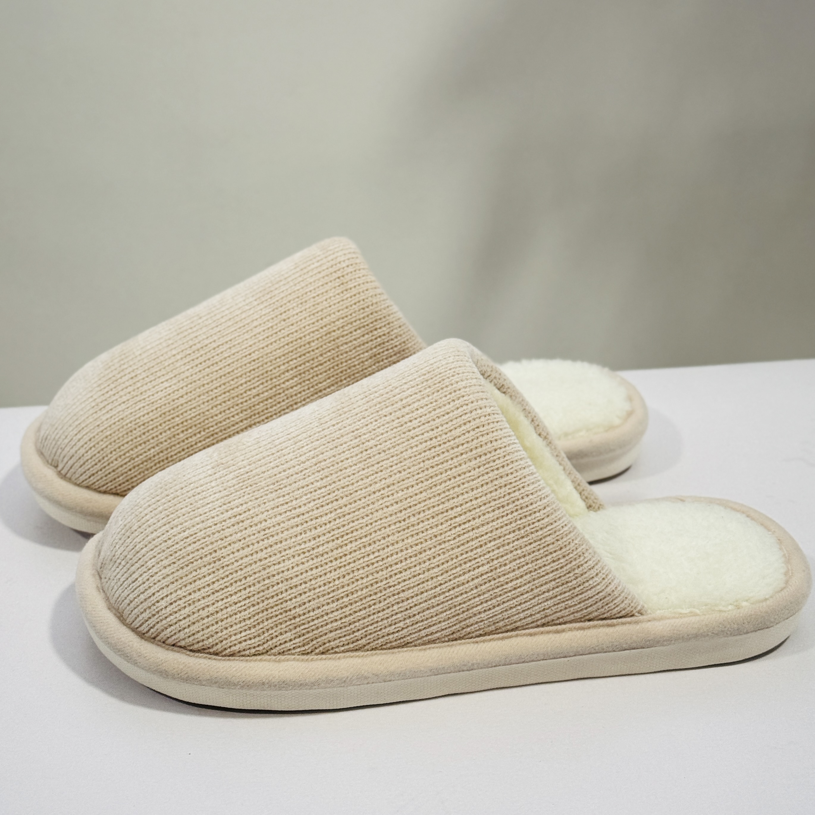 日韩无印良品同款家用防滑室内拖鞋四季通用情侣款棉