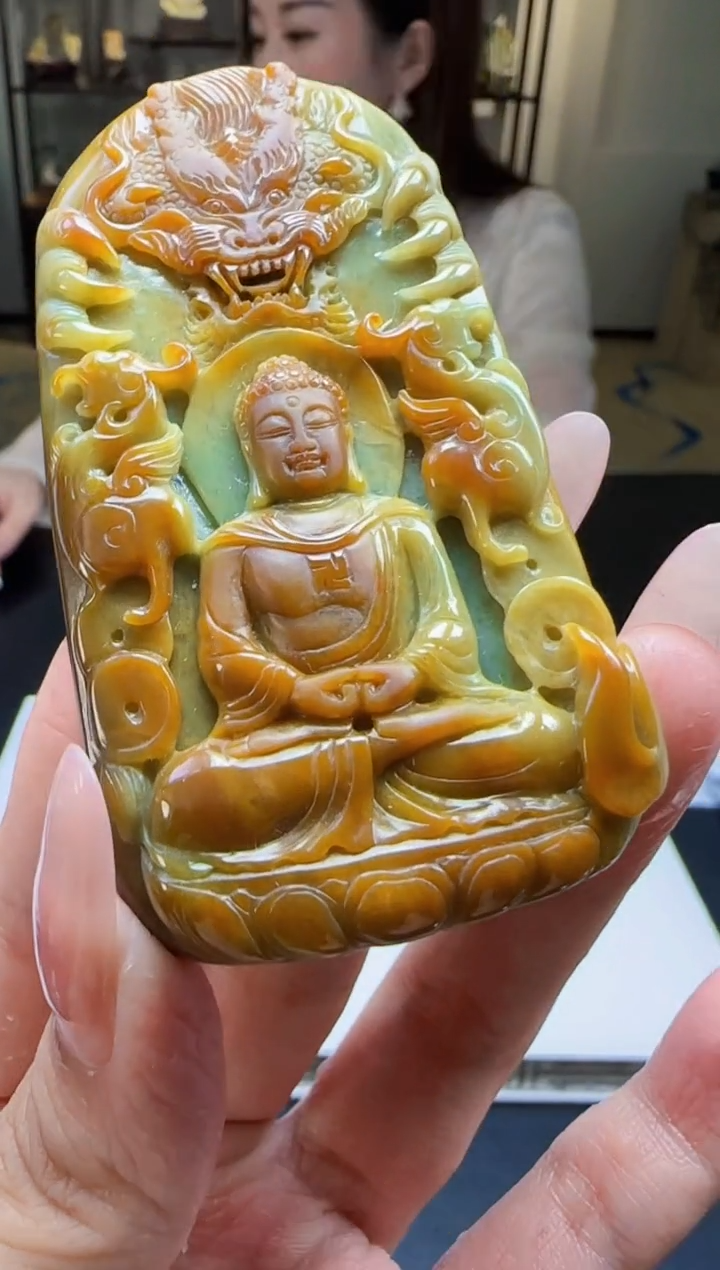 【闪购商品】定制翡翠未镶嵌J-@@QJZS07016174
