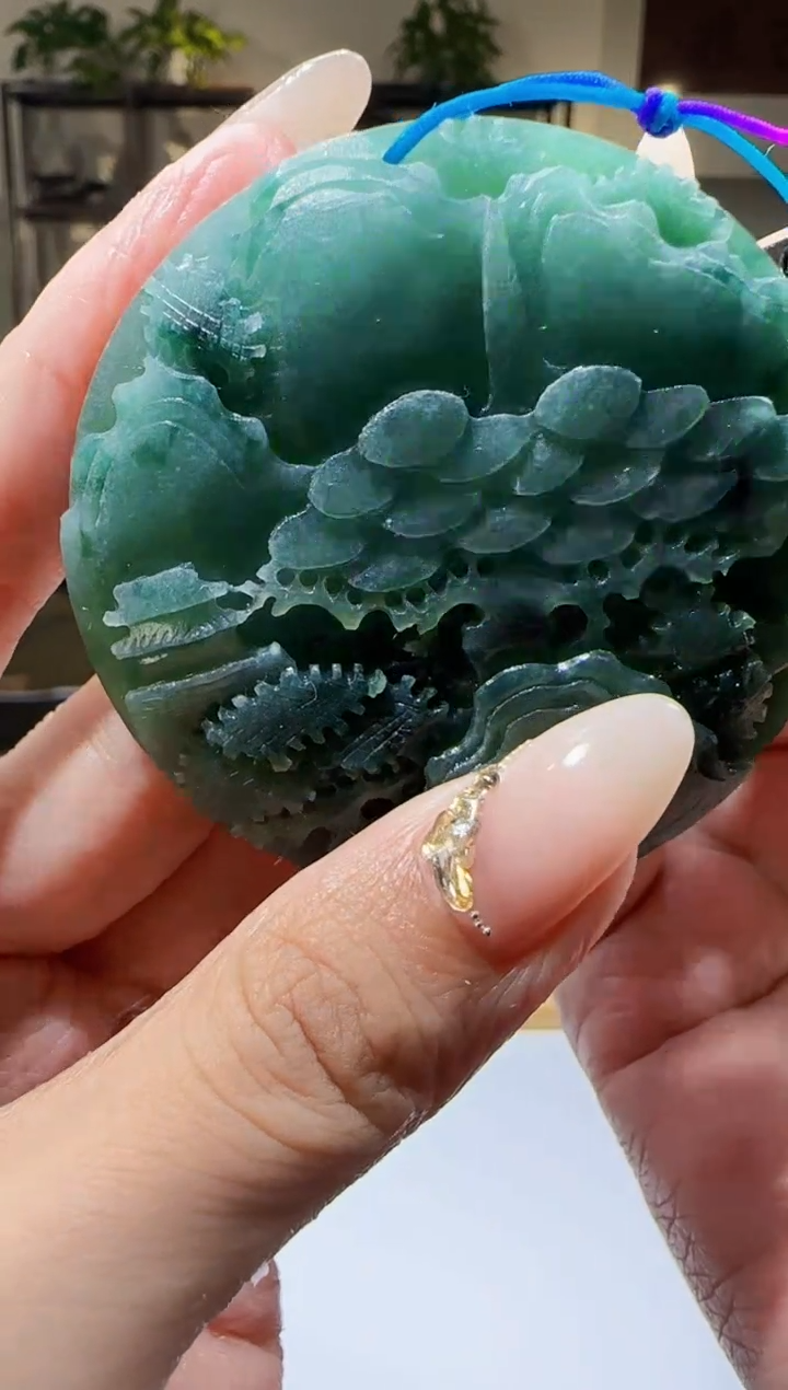 【闪购商品】定制翡翠未镶嵌J-@@QJZS07020106