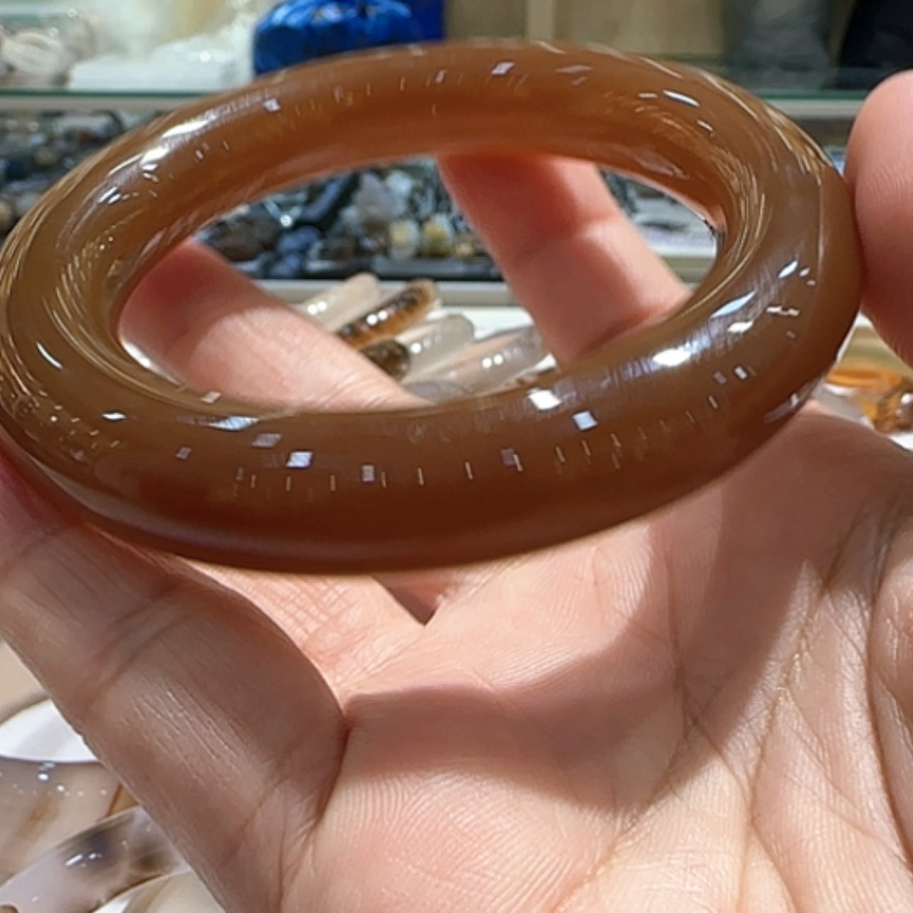【闪购商品】玛瑙/玉髓手镯未镶嵌?