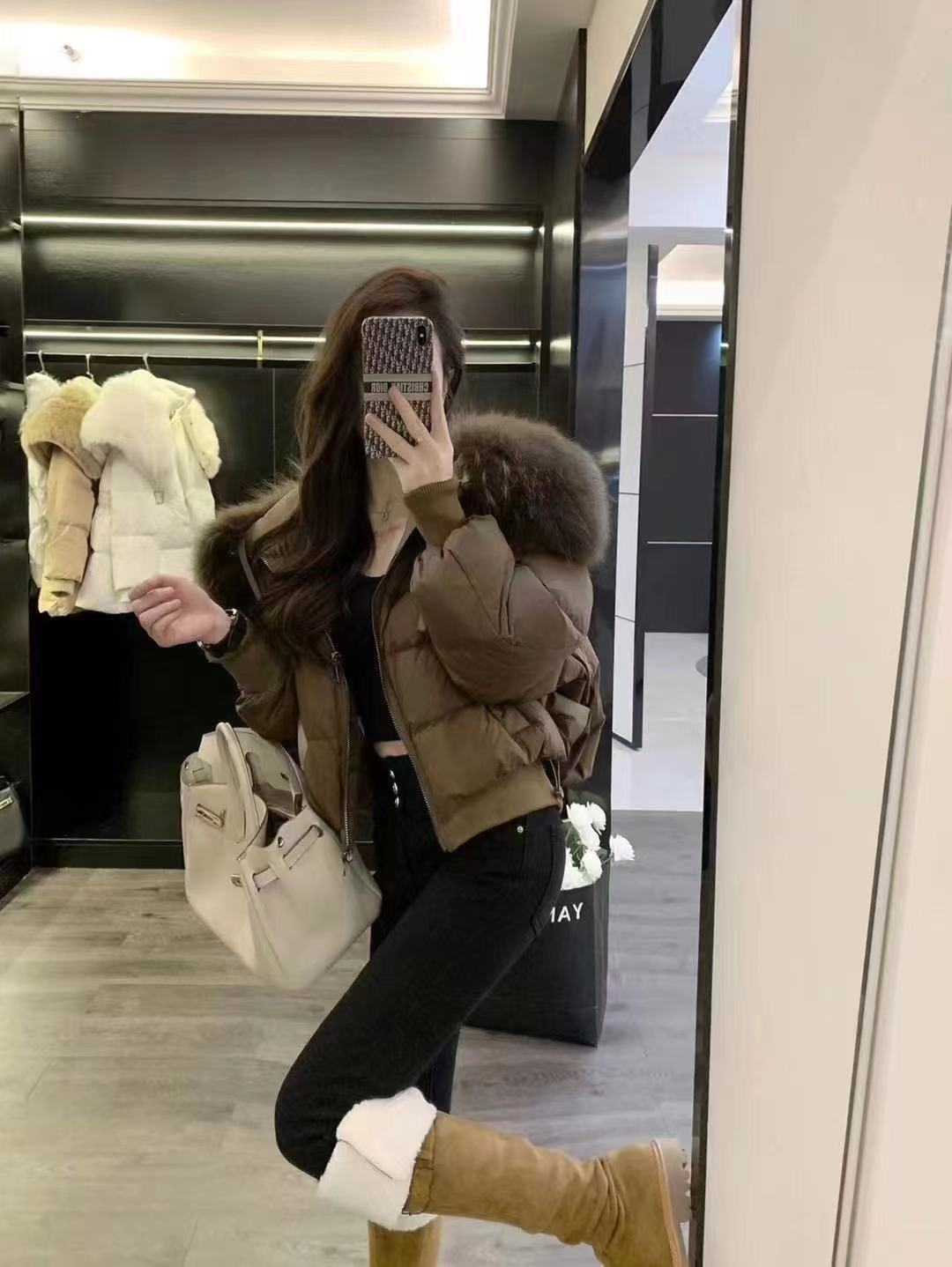 格调美美 9118冬季时尚洋气休闲羽绒服