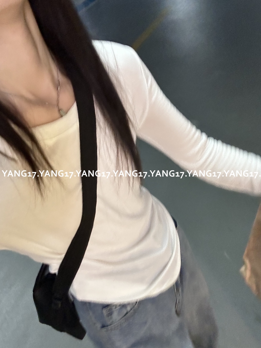 秋冬内搭王～天丝羊毛高弹长袖基础打底衫高弹T恤