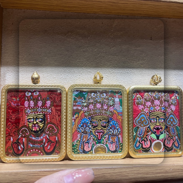 非遗纯手绘唐卡 扎基拉姆 本尊