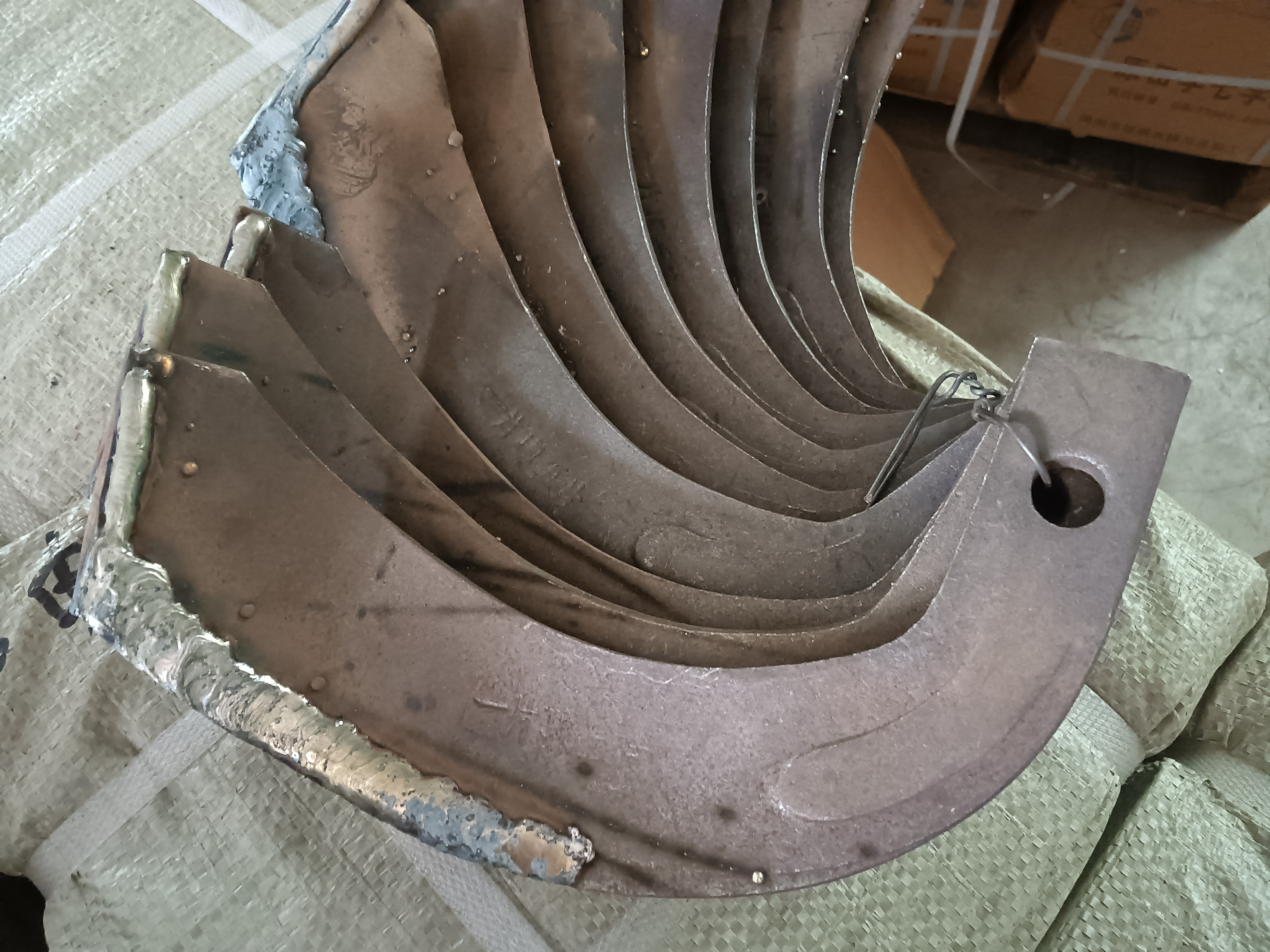 225，245，265合金焊旋耕刀，耐磨