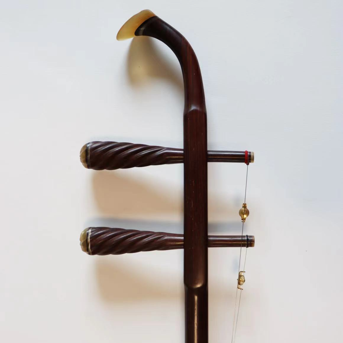 精品旧料老红二胡木马车轴料