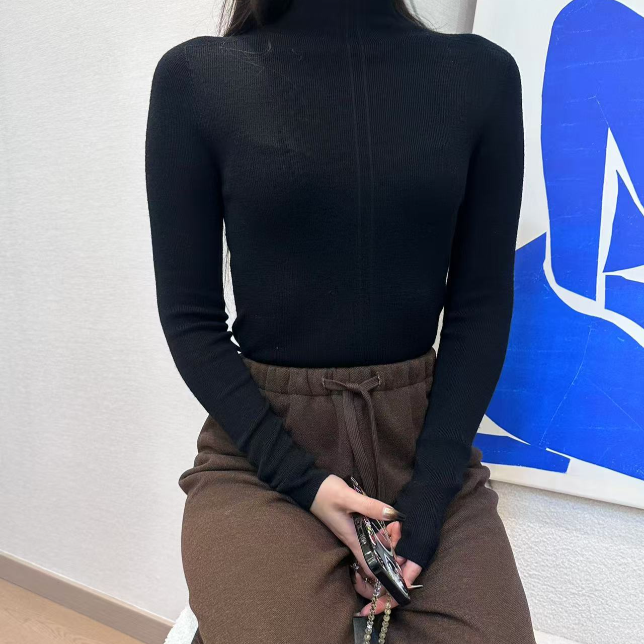 LESSMOI之舒舒服服 秋冬必备的满级内搭羊毛针织衫