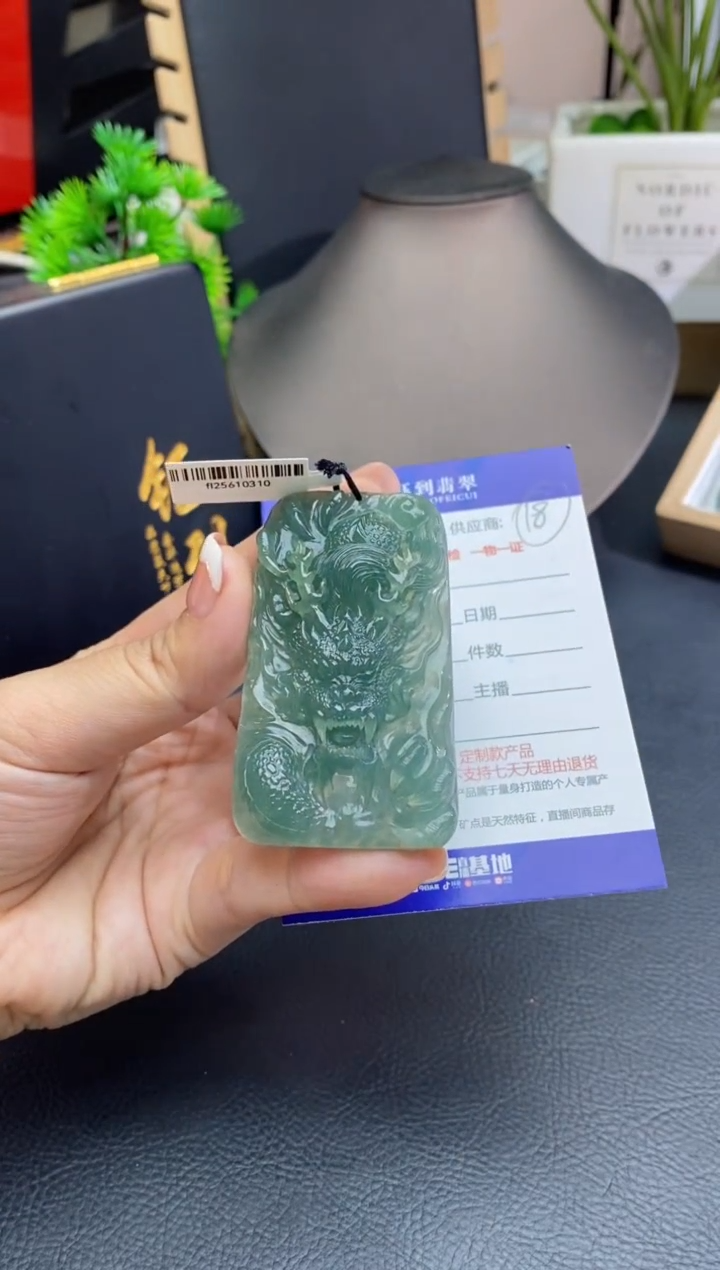 【闪购商品】翡翠颈饰未镶嵌48小时鉴赏