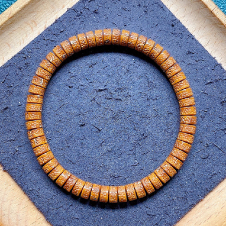 紫金鼠菩提实心纯手工鼠嘎手串