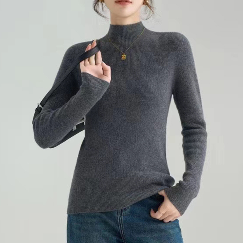 2025年秋冬新款时尚女装百搭羊毛打底衫G1CJ91G1878