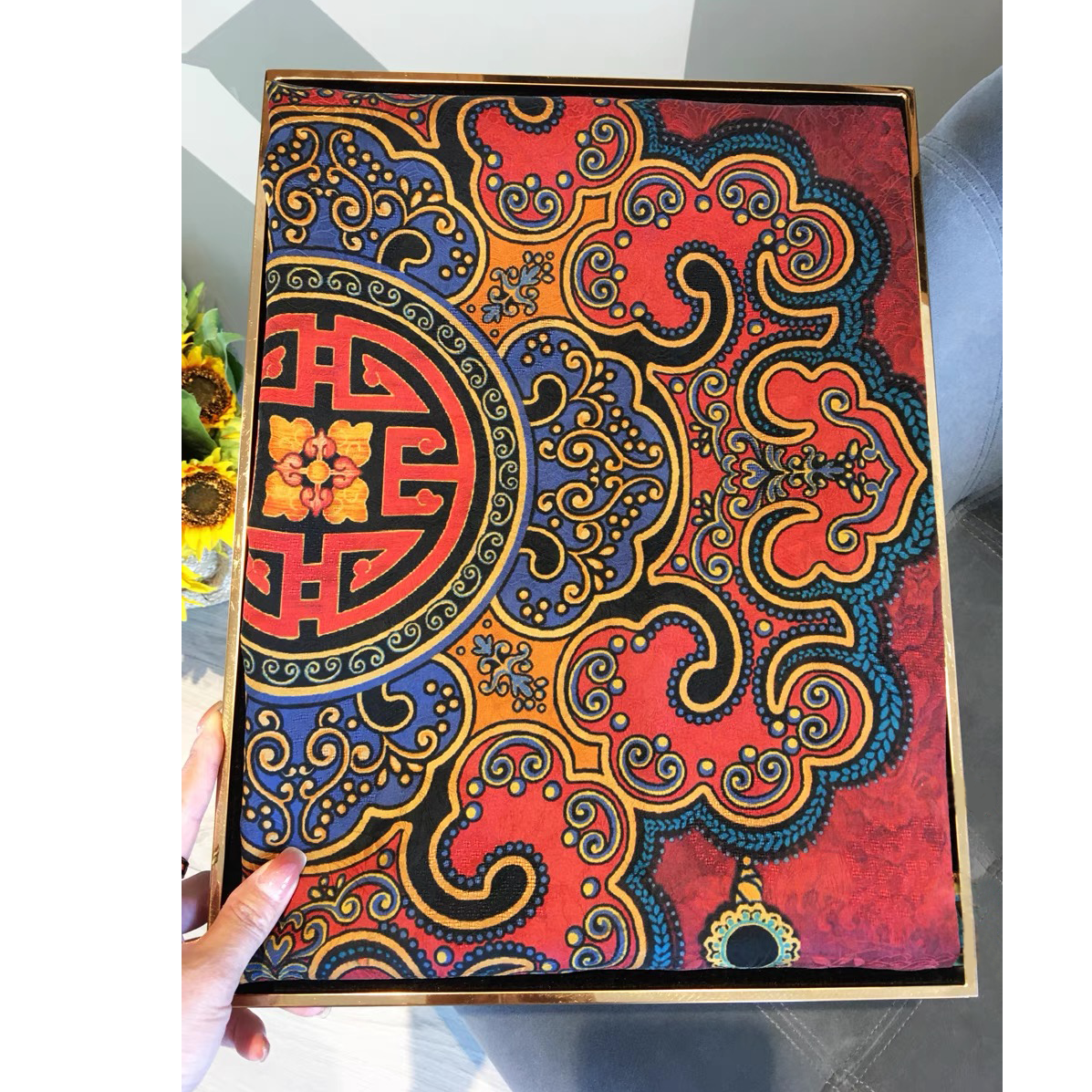 丨吉祥如意 丨香韵纱 花萝 提花 镂空 180*70长巾