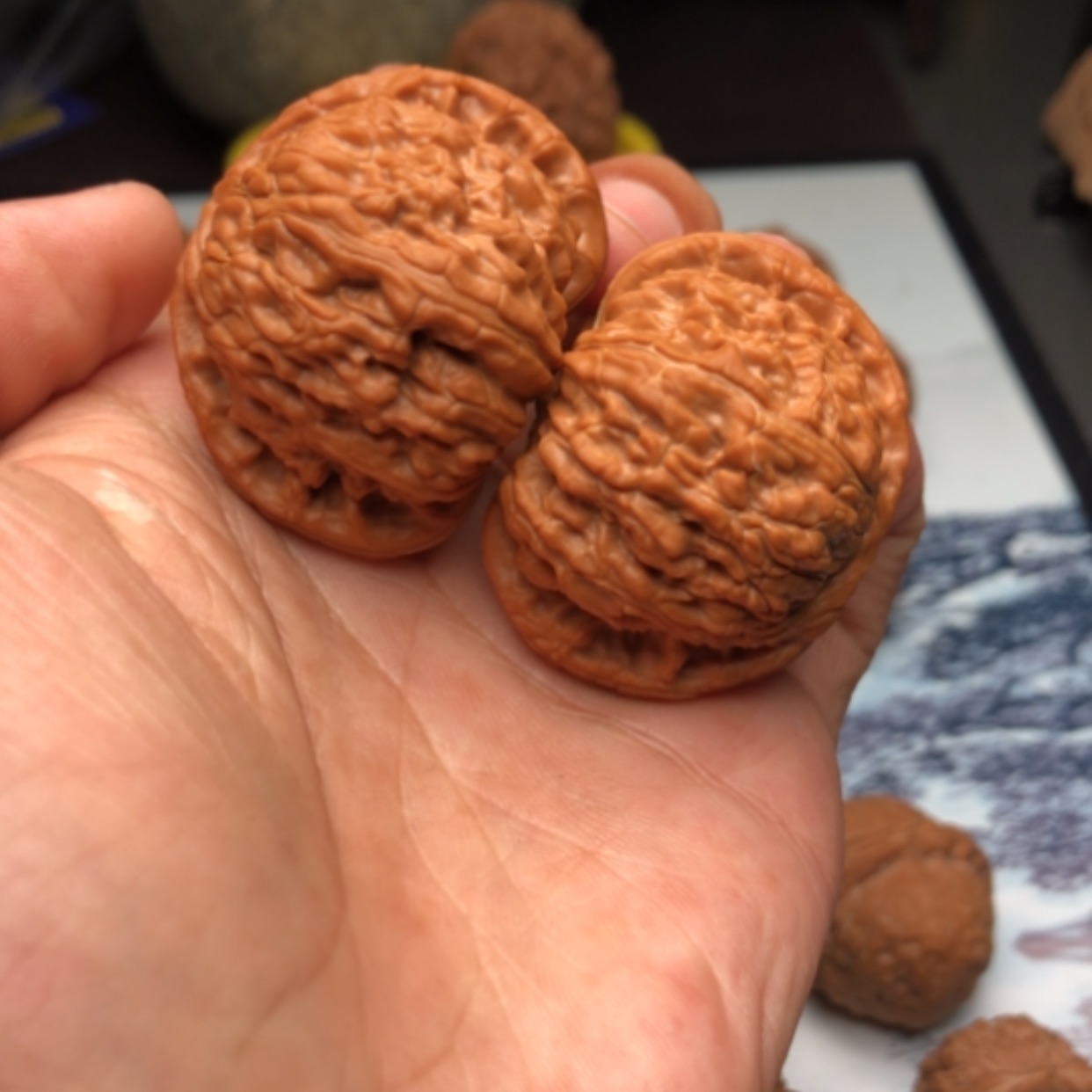 【闪购商品】文玩核桃把件湮****灭101