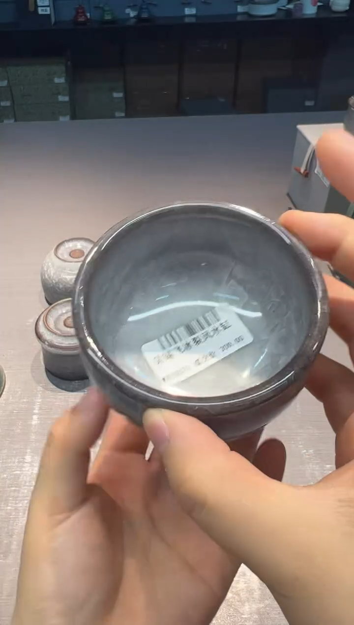 【闪购商品】瓷茶盏吴锡飞冰裂分水缸