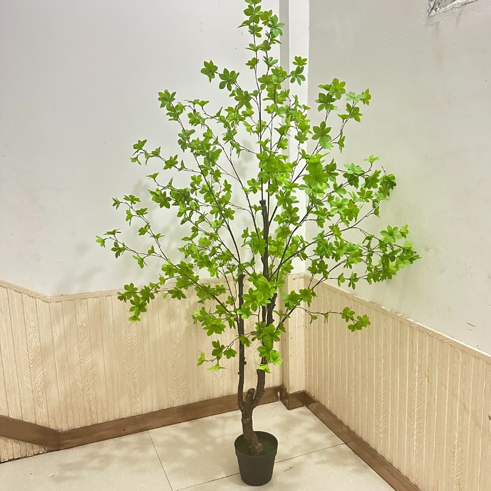 【仿真落地绿植】简约室内轻奢绿植仿真吊钟树百合竹假绿植盆栽室内