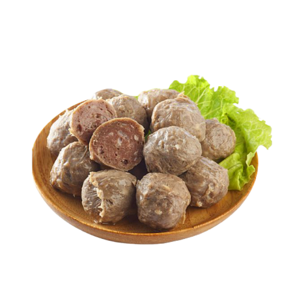 【牛肉丸】土黄牛原料